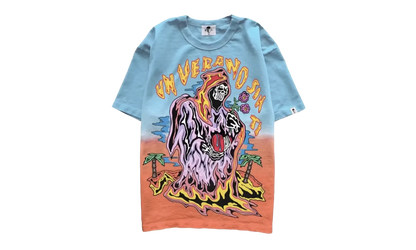 Bad Bunny "Un Verano Sin Ti" Ombre T-shirt "Blue" WL006
