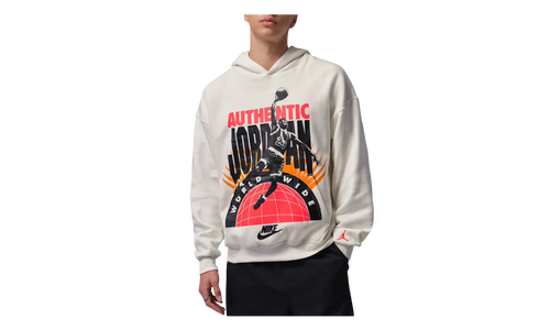 Jordan Brooklyn Fleece Pullover Hoodie "Sail / Infrared 23" IF1843 133