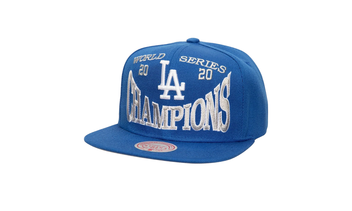 MLB Big Champ Snapback Cap "2020 Los Angeles Dodgers - Blue" HS8038 LADBLUE