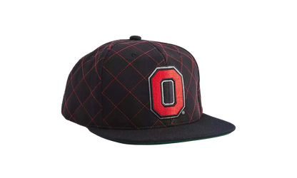 NCAA Quilted Taslan Snapback "Ohio State Buckeyes - Black" HHSS3170 OSTYYPPPBLCK