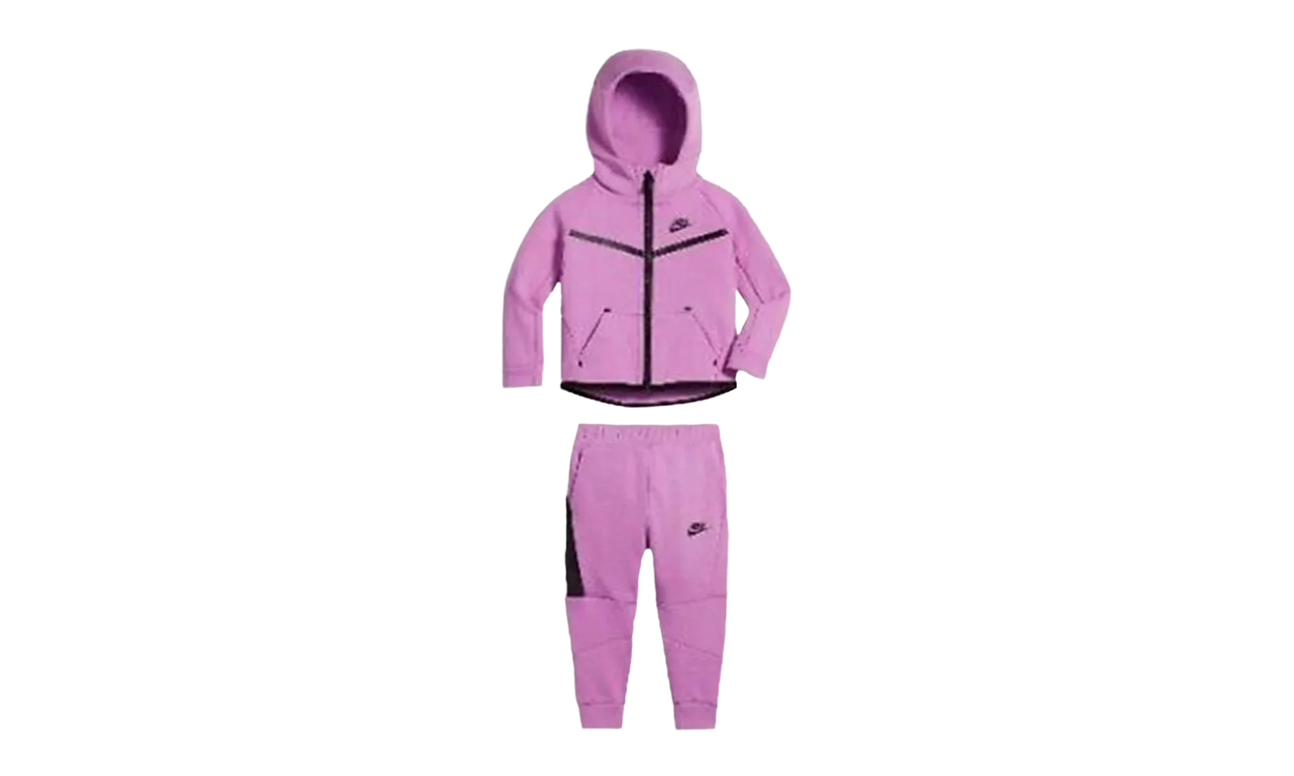 Tech Fleece Two‑piece Crib Style "Rush Fuchsia" 66B400 P3R