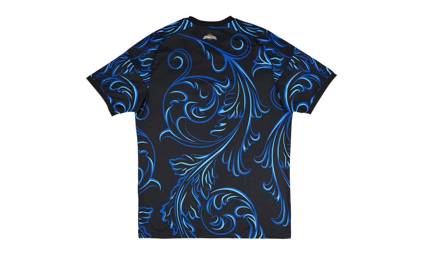 Argentina 26 Away Soccer Jersey "Black Lucid Blue" JM8395