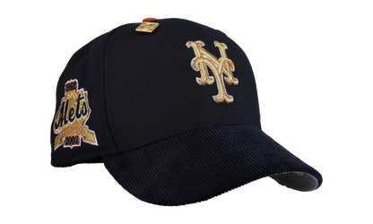 59FIFTY New York Mets 40th Anniversary Fitted Hat "Black / Navy Corduroy" NE415