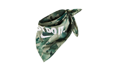 PRINTED BANDANA "Printed Spiral Sage / White" N.100.3501.939