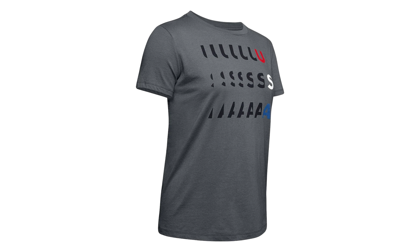 Freedom USA Glitch T-Shirt WMNS "Grey" 1343561 012