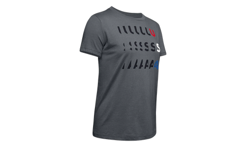 Freedom USA Glitch T-Shirt WMNS "Grey" 1343561 012