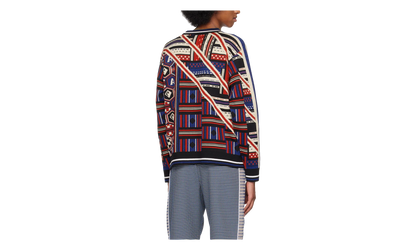 Quadri Knit Jumper "Multi-Color" M AHLU KN005 SS23 YA01 BL