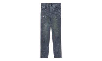 3-Needle Denim Jeans "Grey Wash Repair" P001 GWRC122