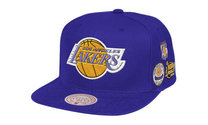 NBA LA Lakers HWC Finals Snapback Hat "Blue" 20057 LALPURP