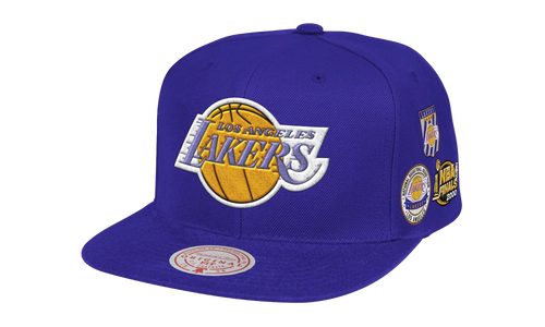 NBA LA Lakers HWC Finals Snapback Hat "Blue" 20057 LALPURP