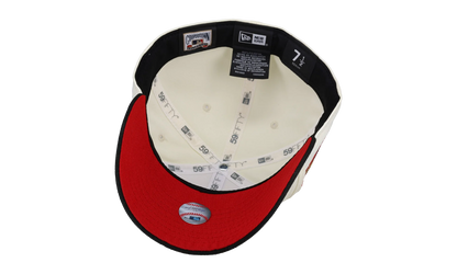 59FIFTY Chicago White Sox 2005 World Series Fitted Hat "Laurel Wreath Metallic" NE417