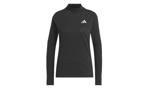 Made With Nature Mock Neck Tee WMNS "Black" IK4384