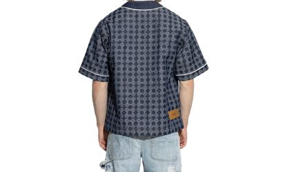 Ma Quad Denim Baseball Shirt "RAW INDIGO" AMDNIR1042
