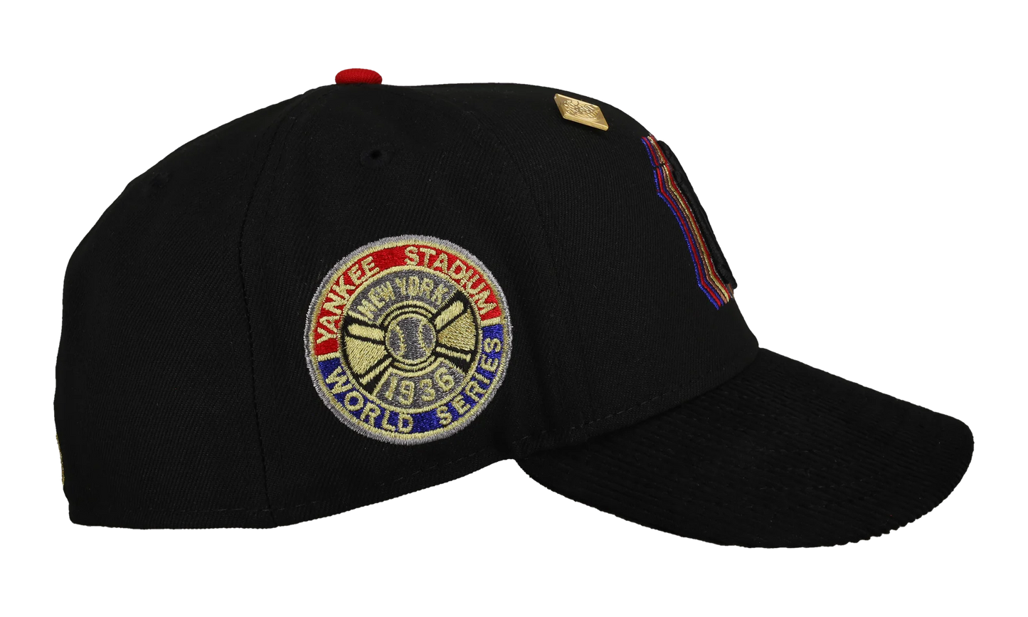 59FIFTY New York Yankees 1936 World Series Fitted Hat "Trippy Corduroy" NE445