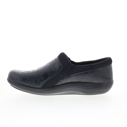 Alegria Duette Embloom DUE-8111 Womens Black Lifetsyle Sneakers Shoes