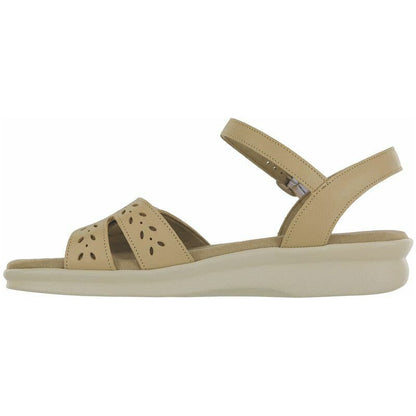 Women's Duo Quarter Strap Sandal in Warm Stone