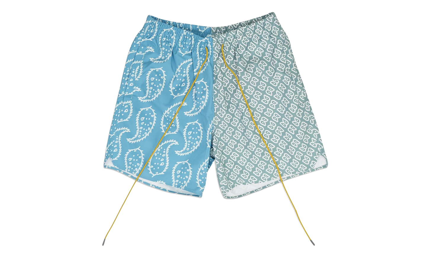 Paisley Swim Trunks "Marine / Sage" RHSS23PA78020345