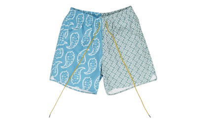 Paisley Swim Trunks "Marine / Sage" RHSS23PA78020345