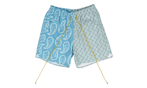 Paisley Swim Trunks "Marine / Sage" RHSS23PA78020345