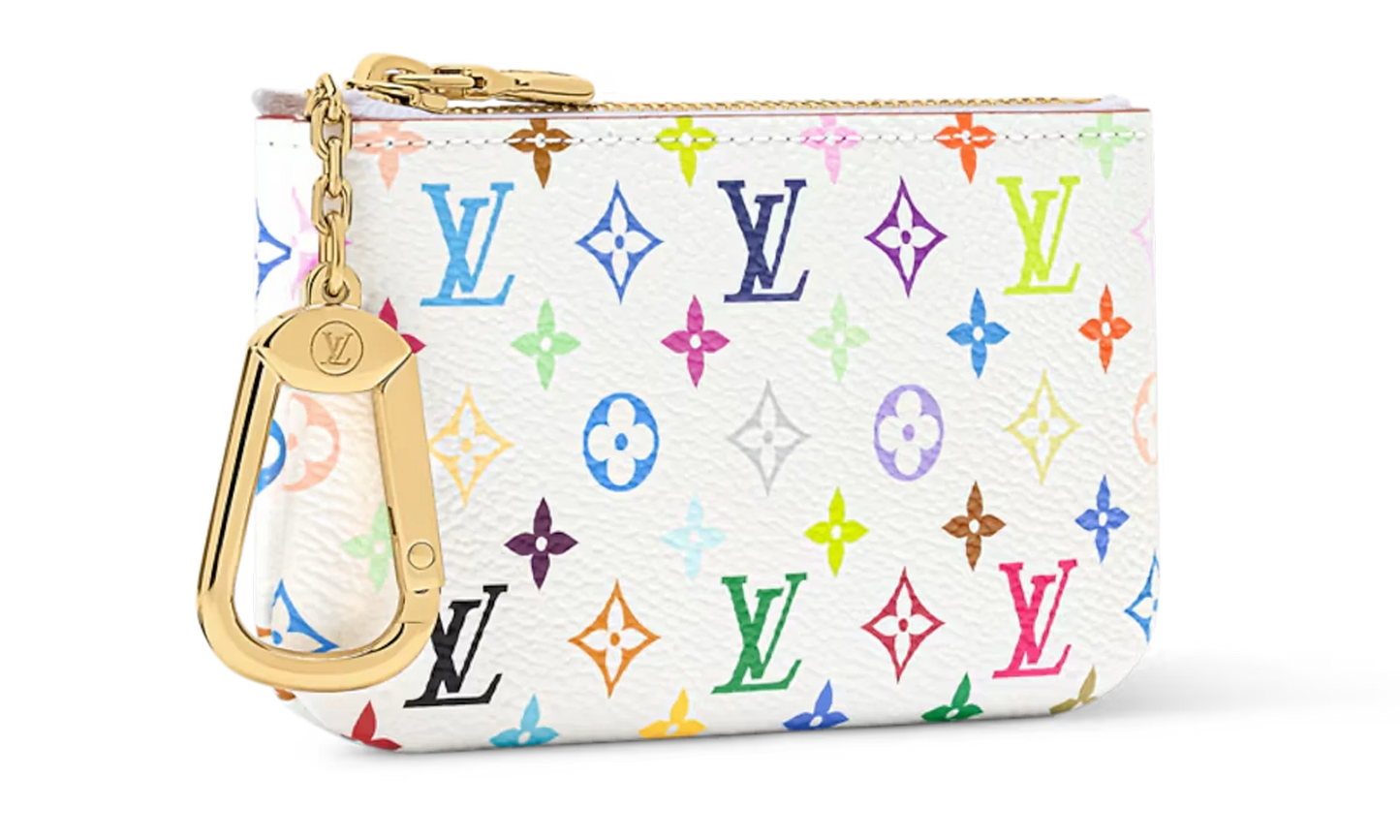 Key Pouch "Takashi Murakami - Multicolor White" M28388