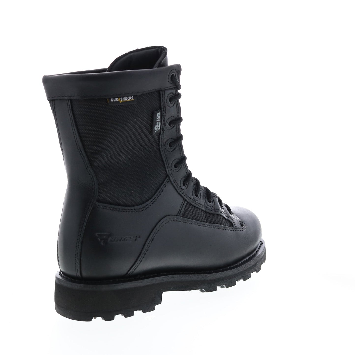 Bates 8" Durashocks Waterproof Lace To Toe Mens Black Tactical Boots
