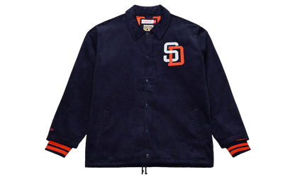 MLB Off The Bus Corduroy Jacket "Navy" JK11237 SDPNAVY