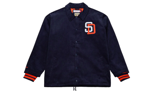 MLB Off The Bus Corduroy Jacket "Navy" JK11237 SDPNAVY
