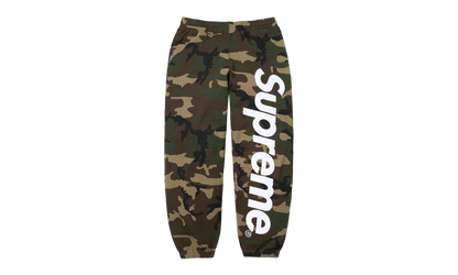 Satin Appliqué Sweatpant "SS26 - Woodland Camo" SU27513