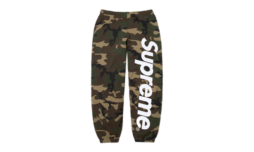 Satin Appliqué Sweatpant "SS26 - Woodland Camo" SU27513