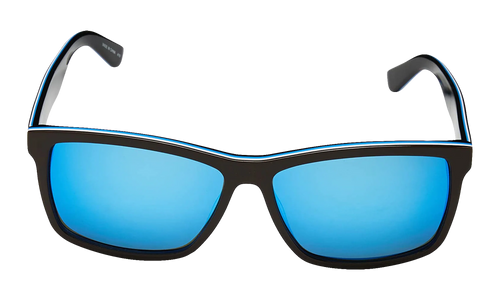 Rectangle Sunglasses "Dark Brown" L705S-234