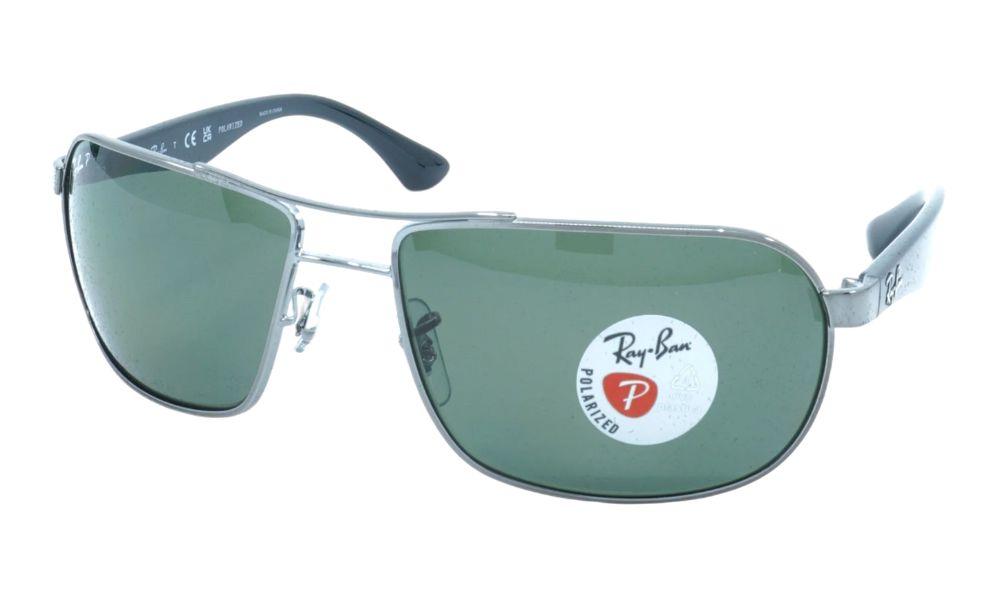 Rectangle Sunglasses "Gunmetal" RB3492-004-58