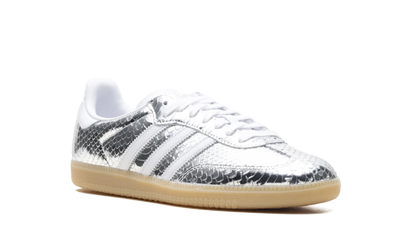 Adidas Samba OG WMNS "Patent Snakeskin Silver Metallic" IH9016