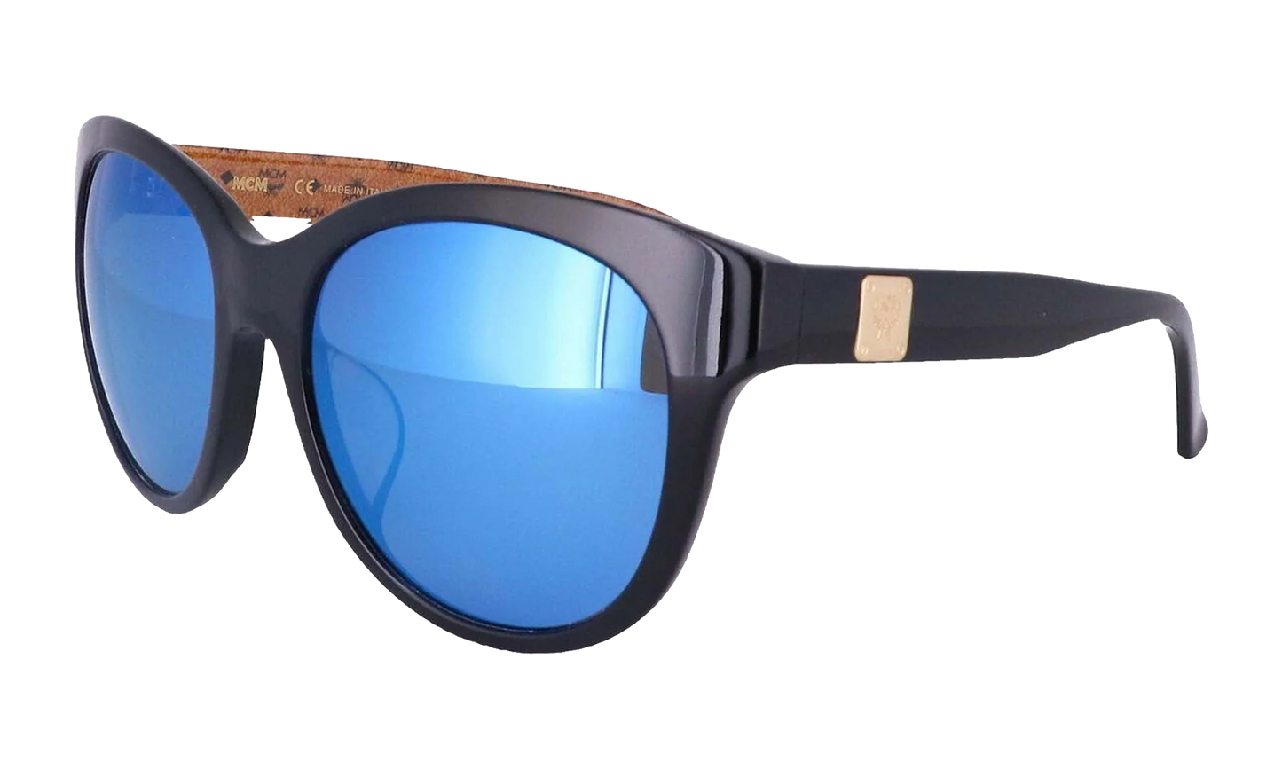 Tea Cup Sunglasses "Black/Cognac Visetos" MCM624SK-969