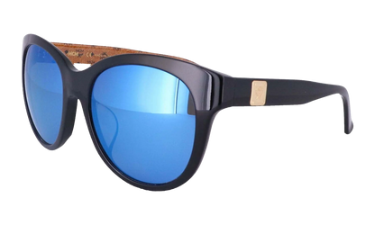 Tea Cup Sunglasses "Black/Cognac Visetos" MCM624SK-969