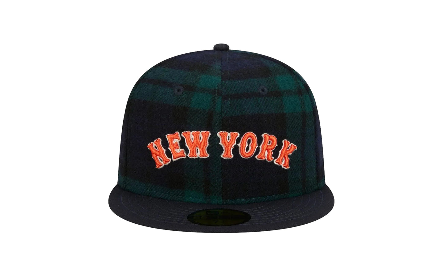 New York Mets Plaid 59FIFTY Fitted Hat "Multi" 60430490