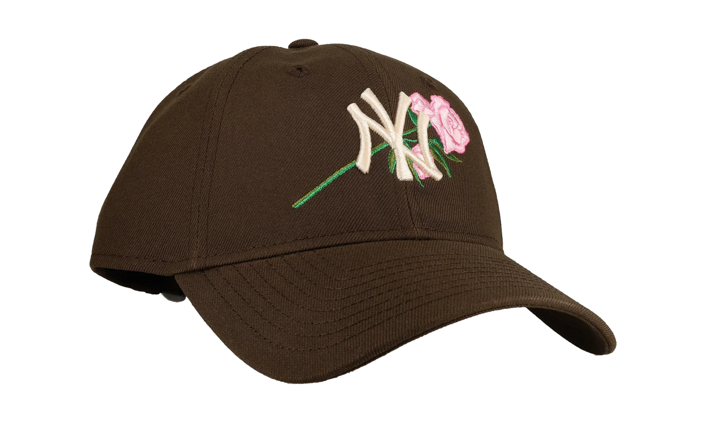 9TWENTY New York Yankees Premium Adjustable Hat "Walnut / Rose" NE334