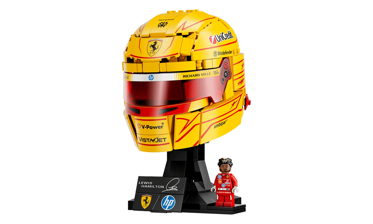 Scuderia Ferrari HP Lewis Hamilton Helmet "Yellow" 43022