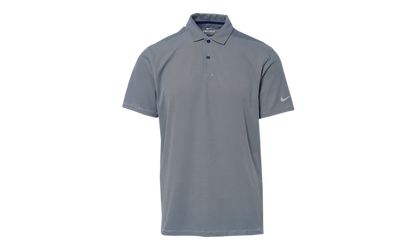 Dry Fit Victory Texture Golf Polo Shirt "Blue Void / Pure / Silver" BV6912 492