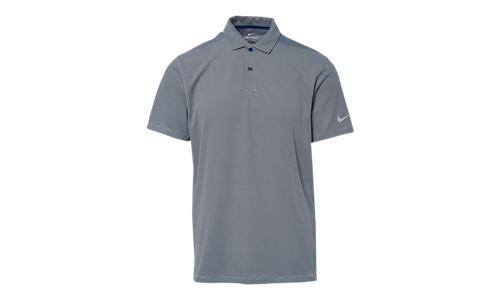 Dry Fit Victory Texture Golf Polo Shirt "Blue Void / Pure / Silver" BV6912 492
