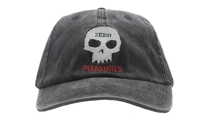 Skull Dad Hat Strapback "Zero - Black" P26SPZ014-BLK