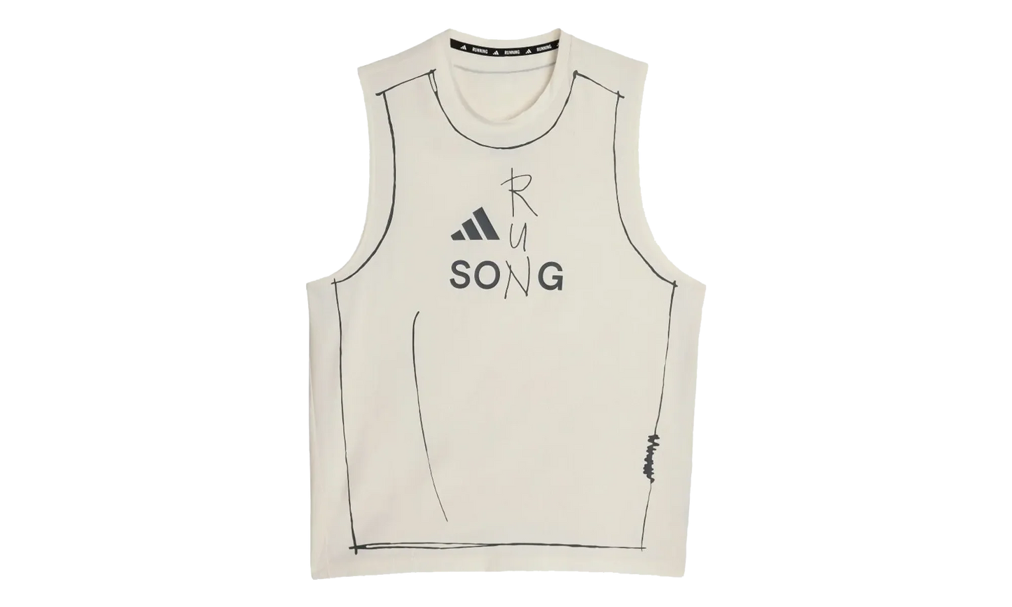 ADI365 SFTM Running Tank Top "Chalk White" KT0775
