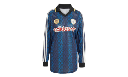 Originals Retro Sports Cricket-Inspired Long Sleeve Jersey WMNS "Black / Night Indigo" KA4383
