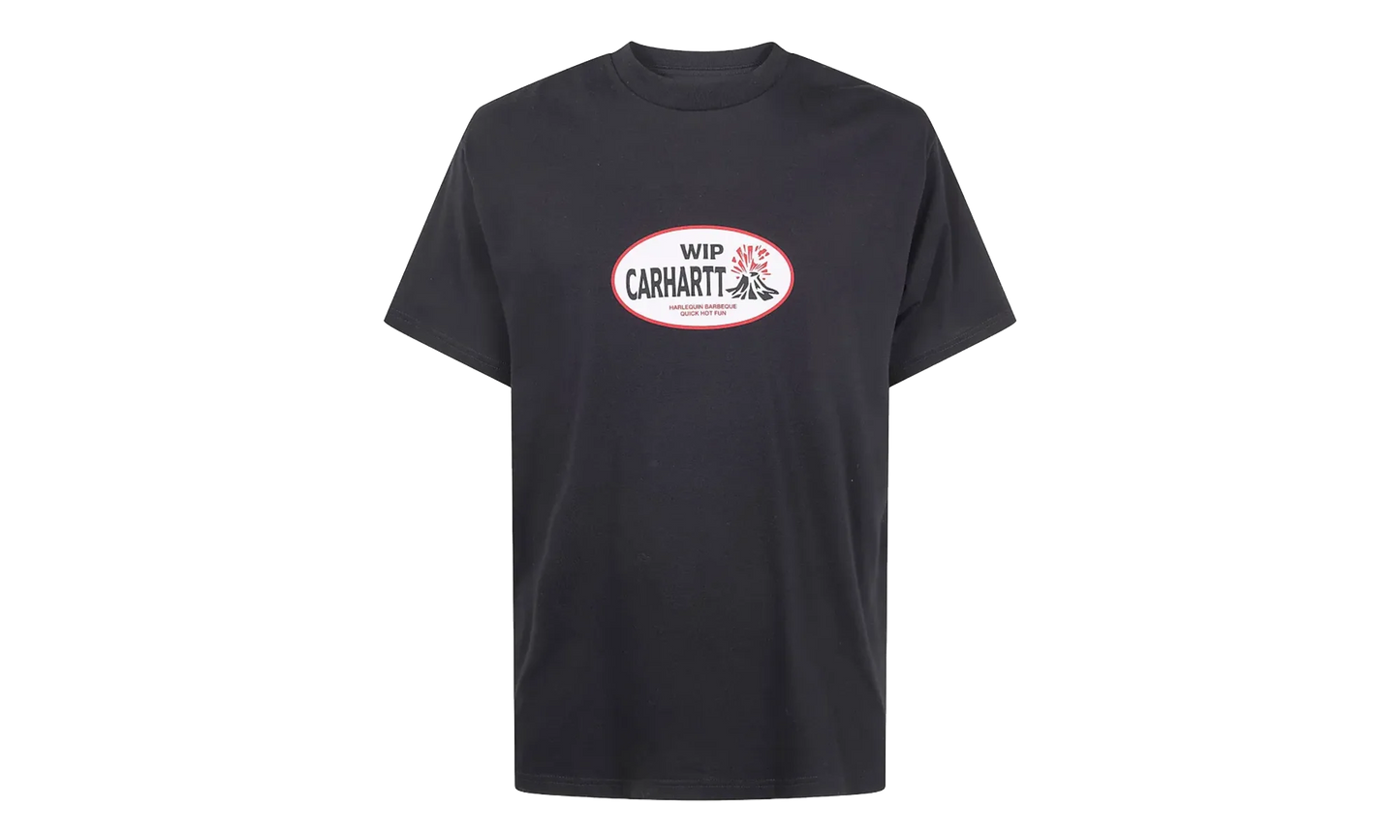 Harlequin BBQ T-Shirt "Black" I036245 89 XX