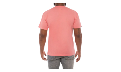 Knit Short Sleeve T-Shirt "Peach Blossoms" 851 1303 PB