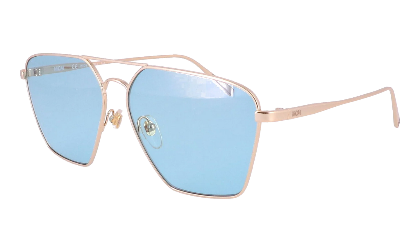 Rectangle Sunglasses "Shiny Gold" MCM130S-732
