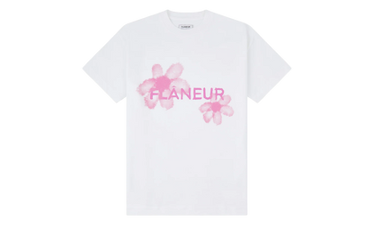 Floral Watercolor Tee "White" F15186 WHT