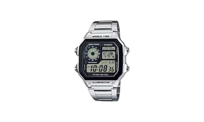 Heritage 1200 Digital "Silver/Black" AE1200WHD 1A