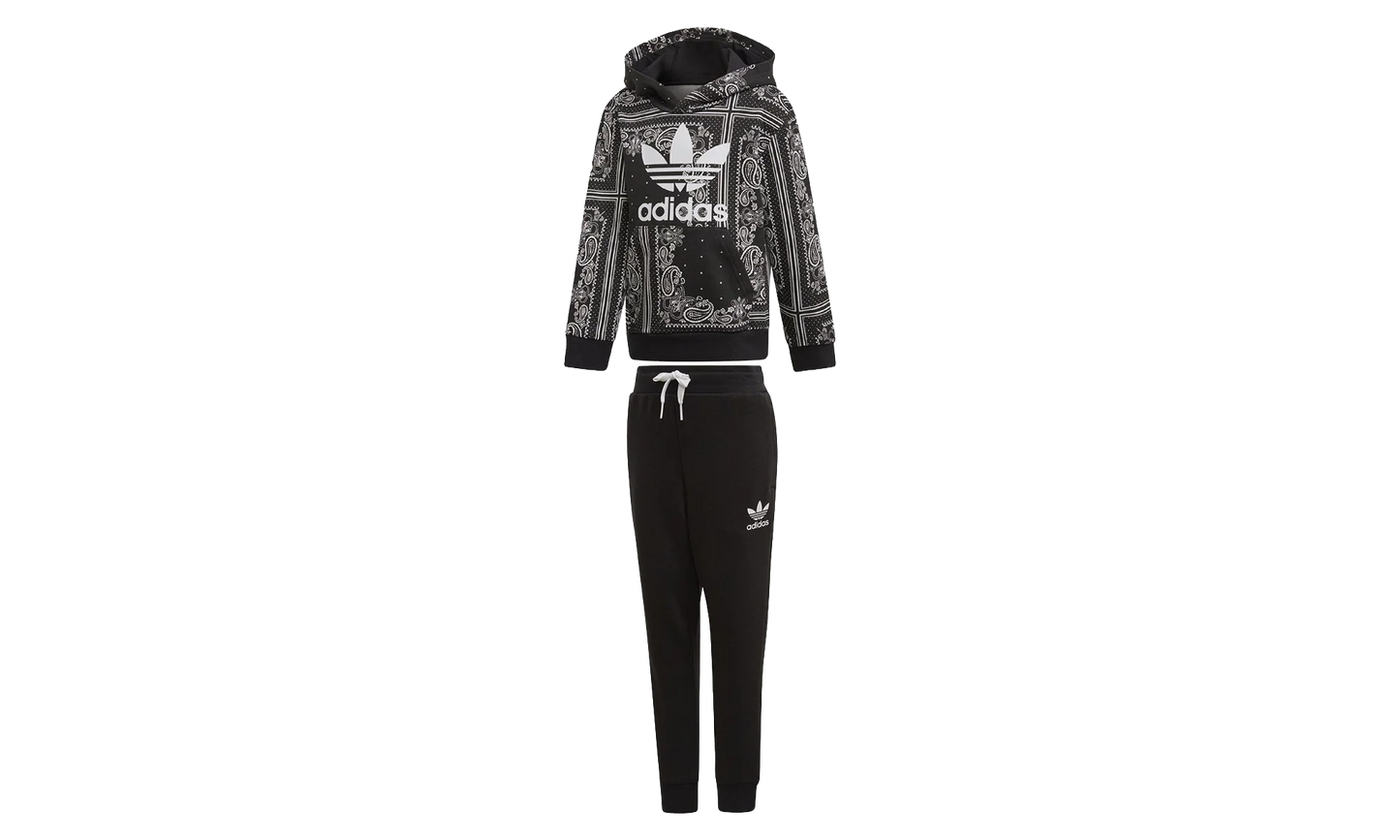 Bandana Hood Set GS "Black / White" DW3848