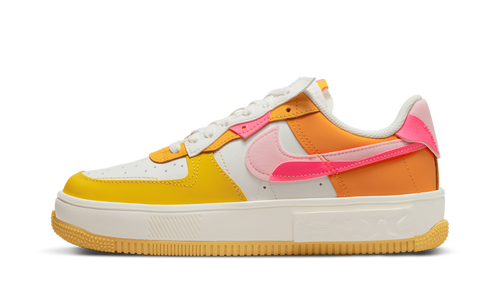 AIR FORCE 1 FONTANKA MNS WMNS"Summit White/Solar Flare/Medium Soft Pink/Hyper Pink" DX2675 100