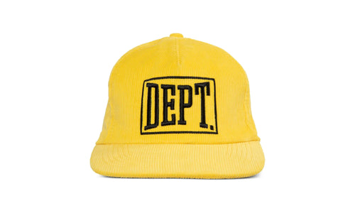 Gym Logo Cap "Yellow / Black" DCH 90013 GOLD
